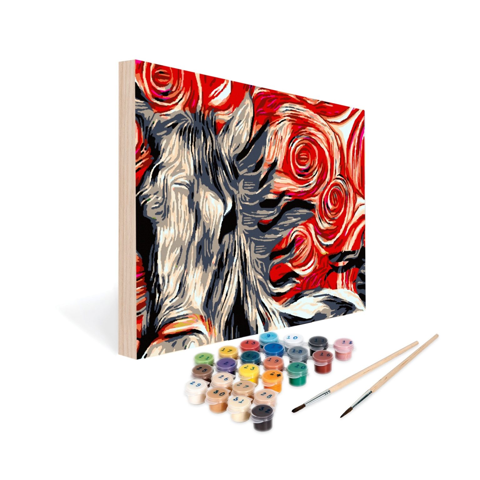 Custom Paint by Number Classic Kit Easy123Art