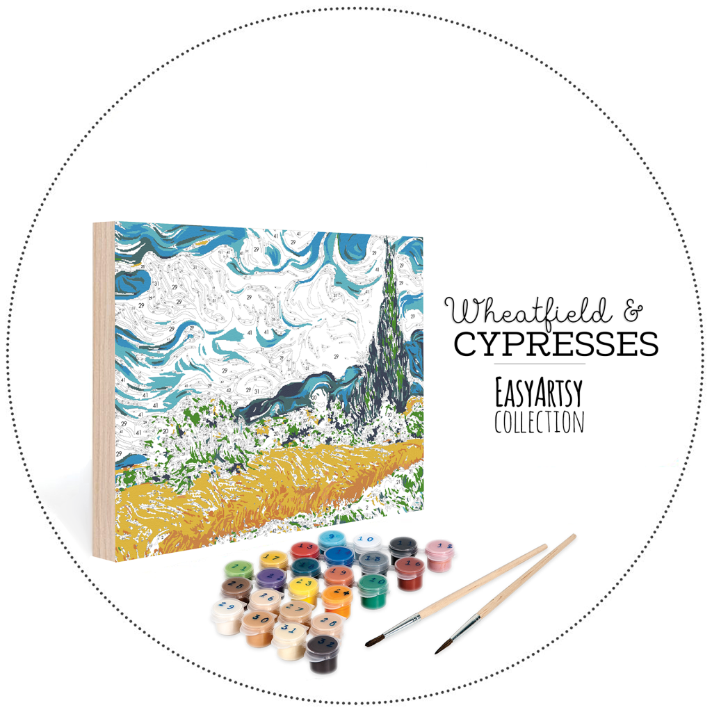 Easy123Art Paint by Number Classic Masterpieces