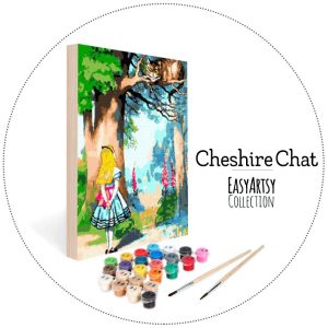 Cheshire Chat | EasyArtsy Paint by Number