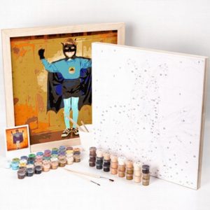 16x16" Big Custom Paint by Number | Easy123Art.com